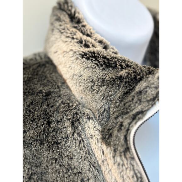 Vintage Y2K ZLC Collections - Faux Fur Reversible Vest - 4 pockets! XL - Picture 3 of 12